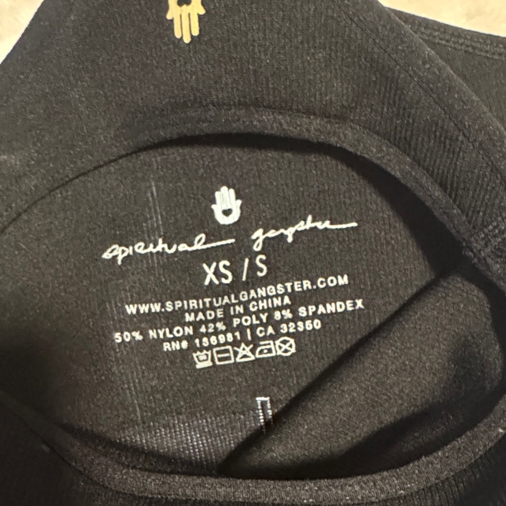 Spiritual Gangster || Nwt High Neck Jacquard Bra (Xs/S) — image 4 of 8